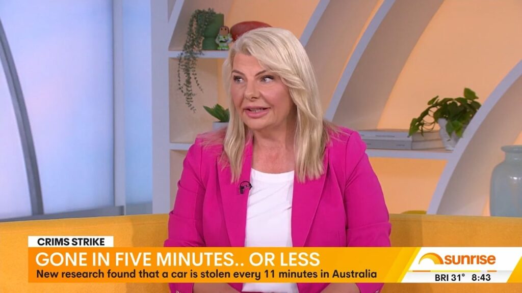 Gina's Sunrise interview on 1st March 2025