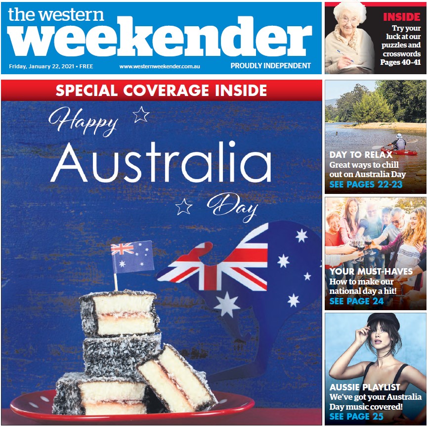 western weekender - front page - 22 Jan 2021